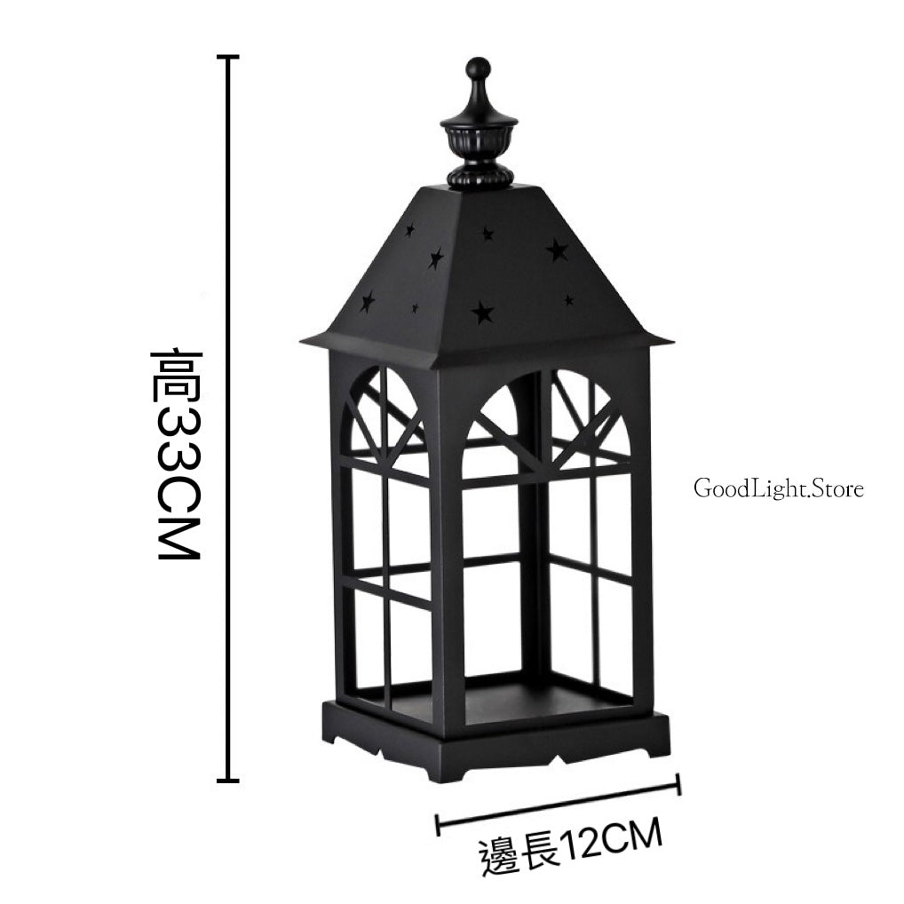 歐式燈塔融蠟燈